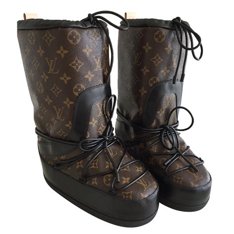 brown lv boots|louis vuitton boots.